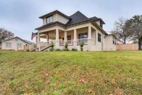 half Mi to Downtown Shops Brenham Home with Fire Pit